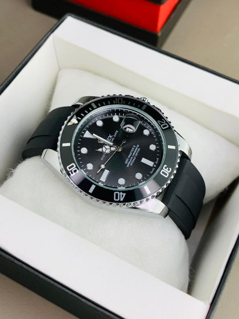 Rolex Silver Dial Watch
