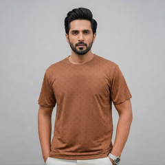 Imported Dry-Fit Tee - Camel