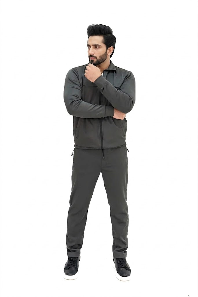 Charcoal Grey-TrackSuit