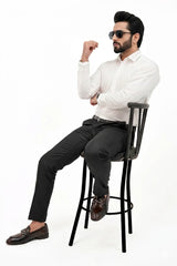 White Formal Cotton Shirt