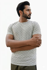Imported Dry-Fit Tee - Mid Grey
