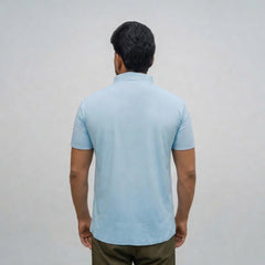 Imported Dry-Fit Polo - Sky Blue