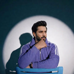 Adidas-Purple Sweatshirt