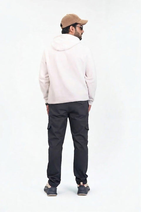 Navy Blue Baggy Trouser — Relaxed Streetwear Fit | Premium Cotton Blend