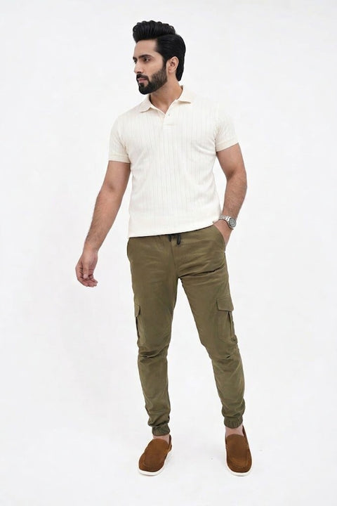 Commando Cargo Trouser — Gripped & Straight Fit | 100% Cotton