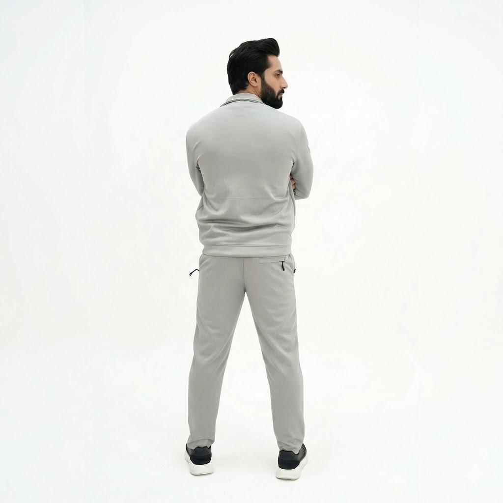 Light Grey-TrackSuit