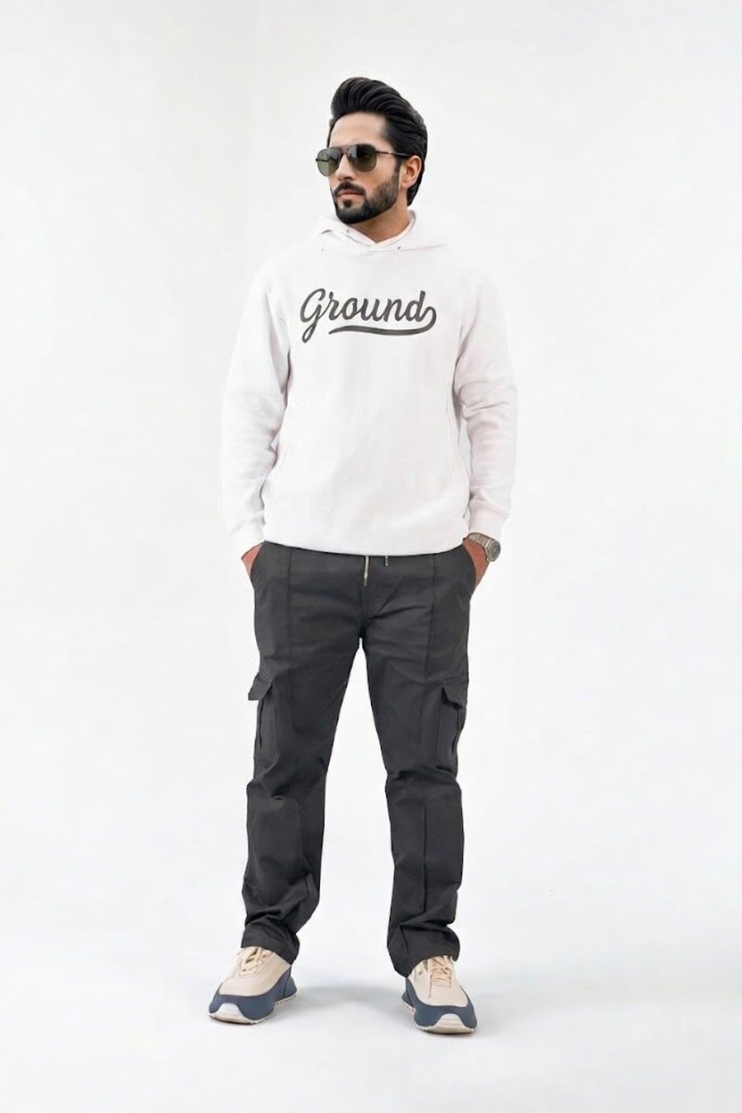 Black Loose fit Trouser