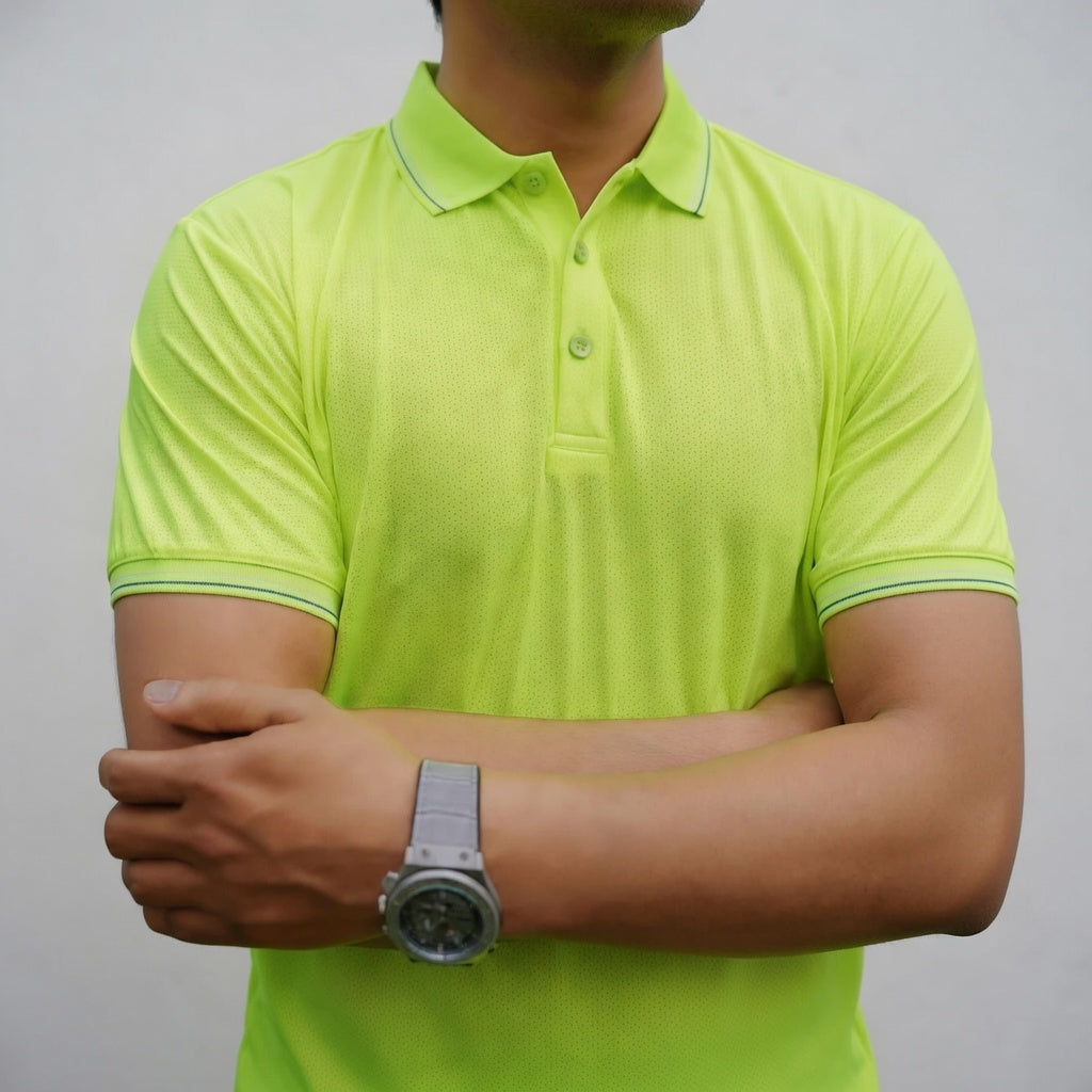 Imported Dry-Fit Polo - Parrot