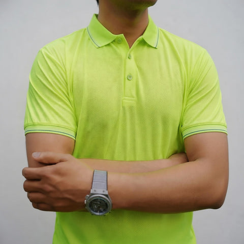 Imported Dry-Fit Polo - Parrot