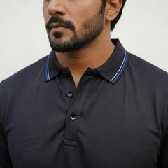 Imported Dry-Fit Polo - Black